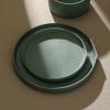 imageStone Lain Bao 24Piece Dinnerware Set Stoneware CharcoalGreen