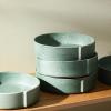imageStone Lain Bao 24Piece Dinnerware Set Stoneware CharcoalGreen