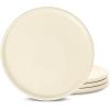 imageStone Lain Eden 24Piece Dinnerware Set Stoneware Plates and Bowls Set Dishwasher and Microwave Safe Dish Dish Set for 8 Dark BlueBeige