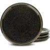 imageStone Lain Eden 24Piece Dinnerware Set Stoneware Plates and Bowls Set Dishwasher and Microwave Safe Dish Dish Set for 8 Dark BlueCharcoal Grey