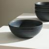 imageStone Lain Elio 4Piece Dinner Plate Set Stoneware BlueBlue