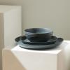 imageStone Lain Elio 4Piece Dinner Plate Set Stoneware BlueBlue