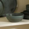 imageStone Lain Elio 4Piece Dinner Plate Set Stoneware BlueGreen