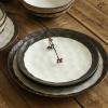 imageStone Lain Lucy Porcelain 16Piece Round Dinnerware Set BeigeBeige