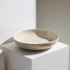 imageStone Lain Mirella 12Piece Dinnerware Set Stoneware Plates and Bowls set Microwave and Dishwasher Safe Dish Set for 4 BlueBeige