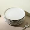 imageStone Lain Rio 12Piece Dinnerware Set Stoneware BlueBeige