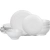 imageStone Lain Rio 12Piece Dinnerware Set Stoneware BlueBeige