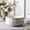 imageStone Lain Rio 12Piece Dinnerware Set Stoneware BlueBeige