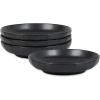 imageStone Lain Rio 12Piece Dinnerware Set Stoneware BlueBlack