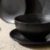 imageStone Lain Rio 12Piece Dinnerware Set Stoneware BlueBlack