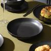 imageStone Lain Rio 12Piece Dinnerware Set Stoneware BlueBlack
