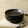 imageStone Lain Rio 12Piece Dinnerware Set Stoneware BlueBlack