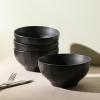 imageStone Lain Rio 12Piece Dinnerware Set Stoneware BlueBlack