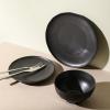 imageStone Lain Rio 12Piece Dinnerware Set Stoneware BlueBlack