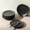imageStone Lain Rio 12Piece Dinnerware Set Stoneware BlueBlack