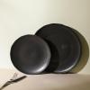 imageStone Lain Rio 12Piece Dinnerware Set Stoneware BlueBlack