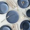 imageStone Lain Rio 12Piece Dinnerware Set Stoneware BlueBlue