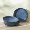 imageStone Lain Rio 12Piece Dinnerware Set Stoneware BlueBlue