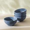imageStone Lain Rio 12Piece Dinnerware Set Stoneware BlueBlue