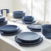 imageStone Lain Rio 12Piece Dinnerware Set Stoneware BlueBlue