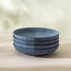 imageStone Lain Rio 12Piece Dinnerware Set Stoneware BlueBlue