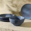 imageStone Lain Rio 12Piece Dinnerware Set Stoneware BlueBlue