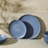 imageStone Lain Rio 12Piece Dinnerware Set Stoneware BlueBlue