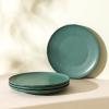 imageStone Lain Rio 12Piece Dinnerware Set Stoneware BlueGreen