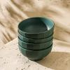 imageStone Lain Rio 12Piece Dinnerware Set Stoneware BlueGreen