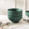 imageStone Lain Rio 12Piece Dinnerware Set Stoneware BlueGreen