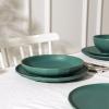 imageStone Lain Rio 12Piece Dinnerware Set Stoneware BlueGreen