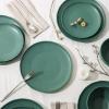 imageStone Lain Rio 12Piece Dinnerware Set Stoneware BlueGreen