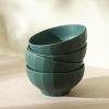 imageStone Lain Rio 12Piece Dinnerware Set Stoneware BlueGreen