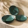 imageStone Lain Rio 12Piece Dinnerware Set Stoneware BlueGreen