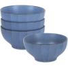 imageStone Lain Rio 12Piece Dinnerware Set Stoneware BlueBlue