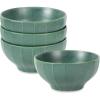 imageStone Lain Rio 12Piece Dinnerware Set Stoneware BlueGreen