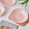 imageStone Lain Delilah 8inch Bowl 6Piece Dish Set Porcelain PeachBlush