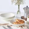 imageStone Lain Delilah 8inch Bowl 6Piece Dish Set Porcelain PeachCream
