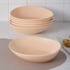 imageStone Lain Delilah 8inch Bowl 6Piece Dish Set Porcelain PeachDelilah