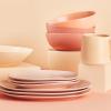 imageStone Lain Delilah 8inch Bowl 6Piece Dish Set Porcelain PeachDelilah