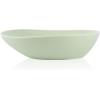 imageStone Lain Delilah 8inch Bowl 6Piece Dish Set Porcelain PeachLime Green