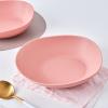 imageStone Lain Delilah 8inch Bowl 6Piece Dish Set Porcelain PeachTerracotta
