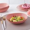 imageStone Lain Delilah 8inch Bowl 6Piece Dish Set Porcelain PeachTerracotta