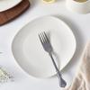 imageStone lain Delilah Salad Plate 6Piece Dish Set Porcelain Honeydew 6 Salad PlatesCream
