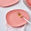 imageStone lain Delilah Salad Plate 6Piece Dish Set Porcelain Honeydew 6 Salad PlatesTerracotta