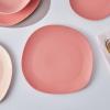 imageStone lain Delilah Salad Plate 6Piece Dish Set Porcelain Honeydew 6 Salad PlatesTerracotta