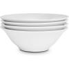 imageStone lain Embossed Porcelain Round Dinnerware Set 32 Pieces Service For 8 WhiteWhite