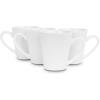 imageStone lain Embossed Porcelain Round Dinnerware Set 32 Pieces Service For 8 WhiteWhite