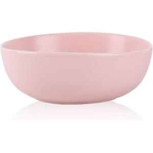 imageStone Lain Delilah 8inch Bowl 6Piece Dish Set Porcelain PeachBlush