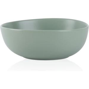 imageStone Lain Delilah 8inch Bowl 6Piece Dish Set Porcelain PeachHoneydew